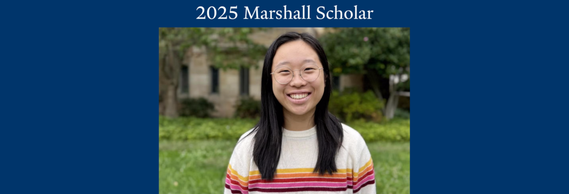 Emma Yanai, who is studying East Asian studies and American studies, will receive support for graduate study at The School of Oriental and African Studies in London. <a href="https://news.yale.edu/2024/12/17/yale-college-senior-named-marshall-scholar">Learn more</a>